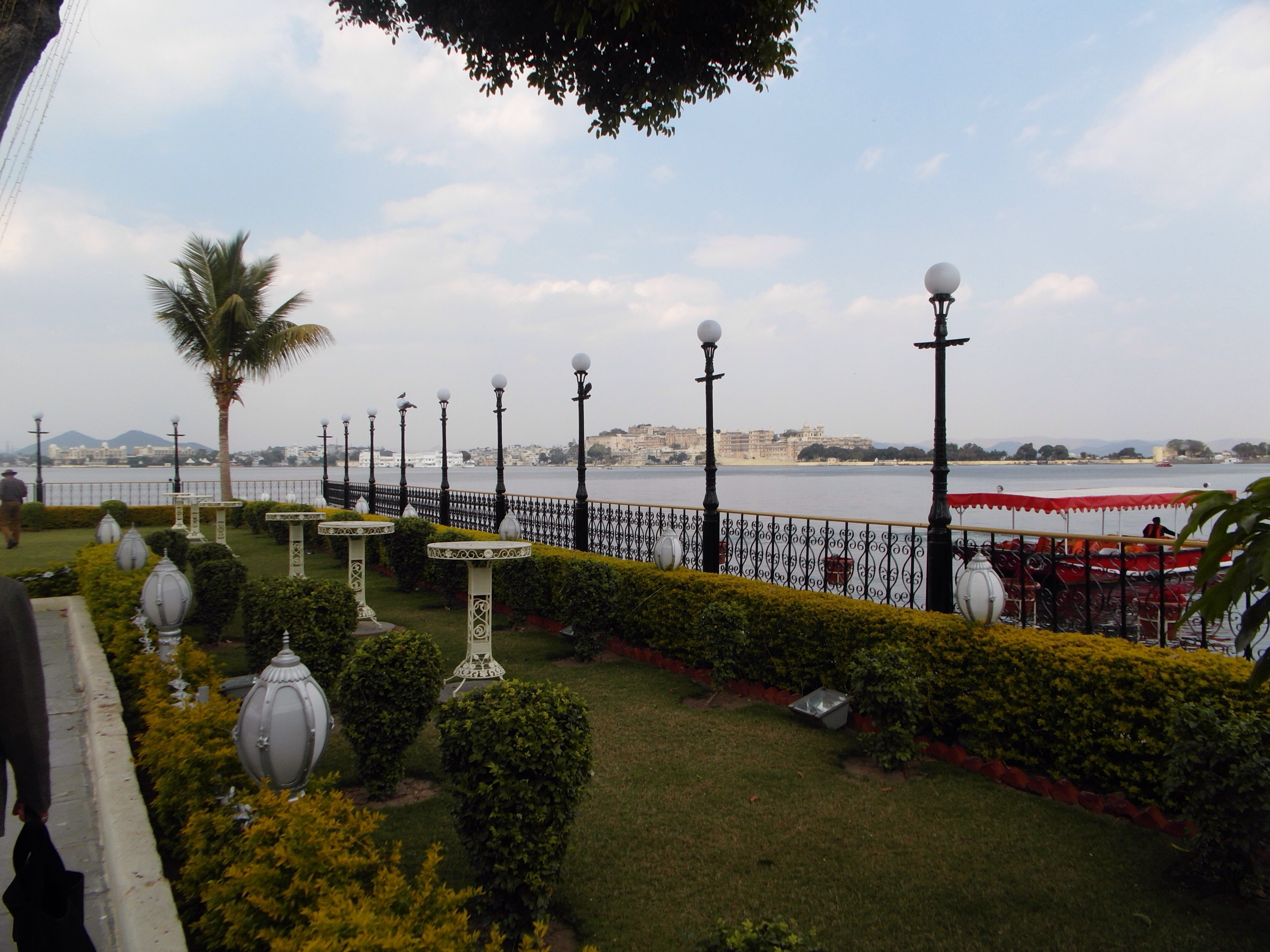 View of Udaipur from Jagmandir Island
