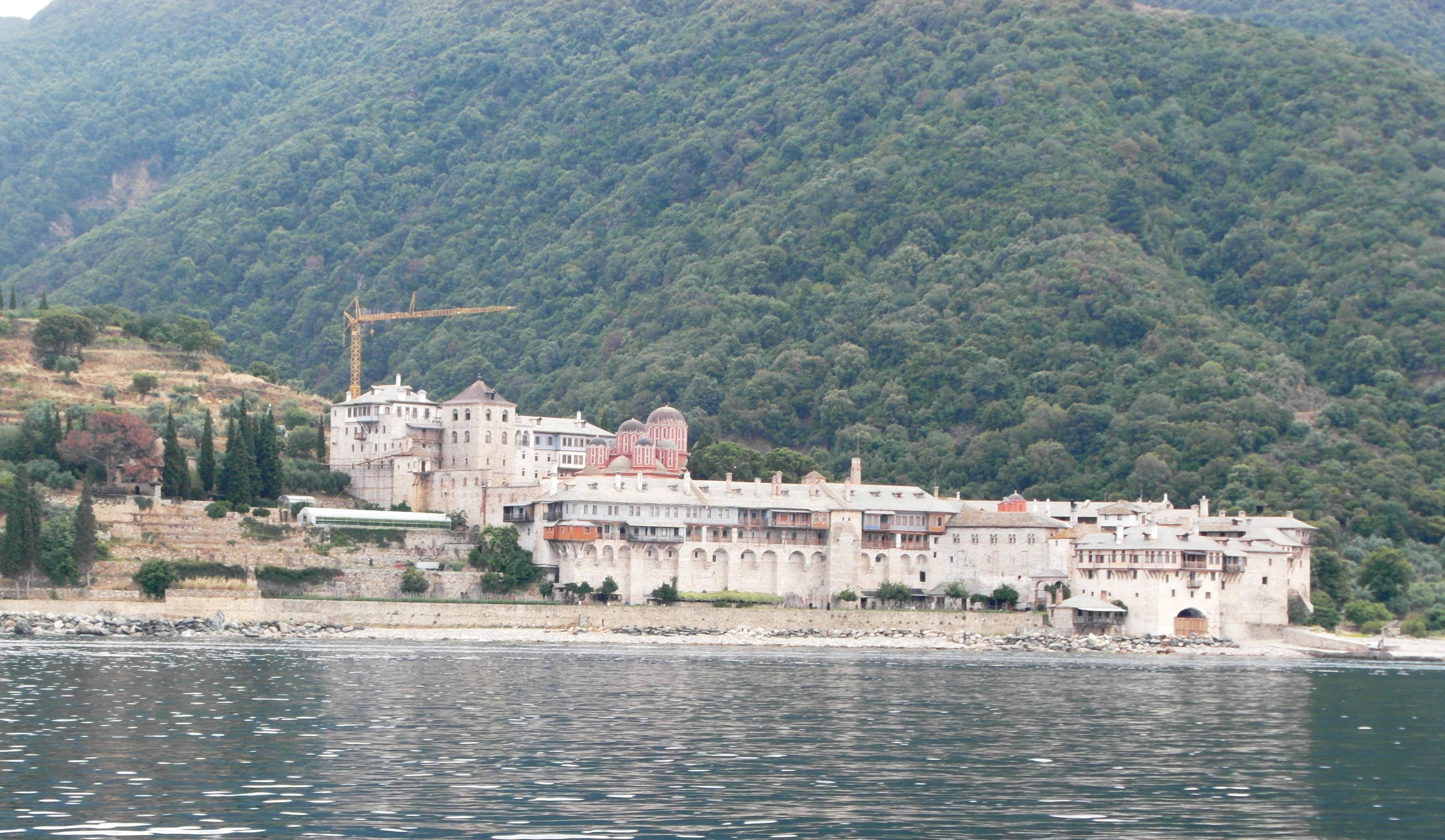 Mount Athos : One of the monasteries