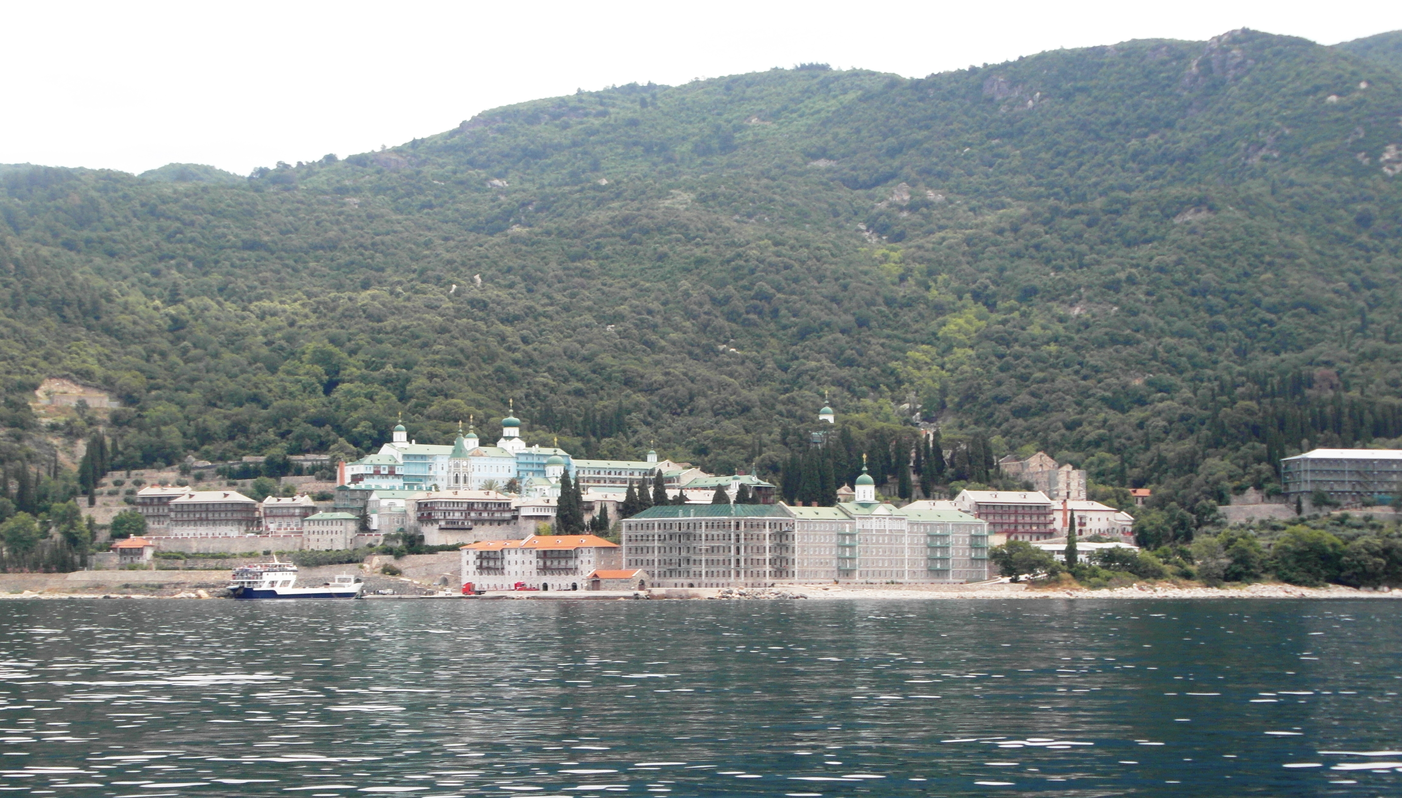 Mount Athos : One of the monasteries