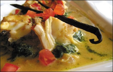 Langouste a la vanille