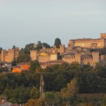 Castle of Gradara in the Marches of Italy