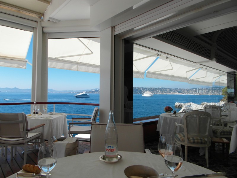 Antibes : Restaurant of the Hotel Cap Eden Roc in Cap d'Antibes