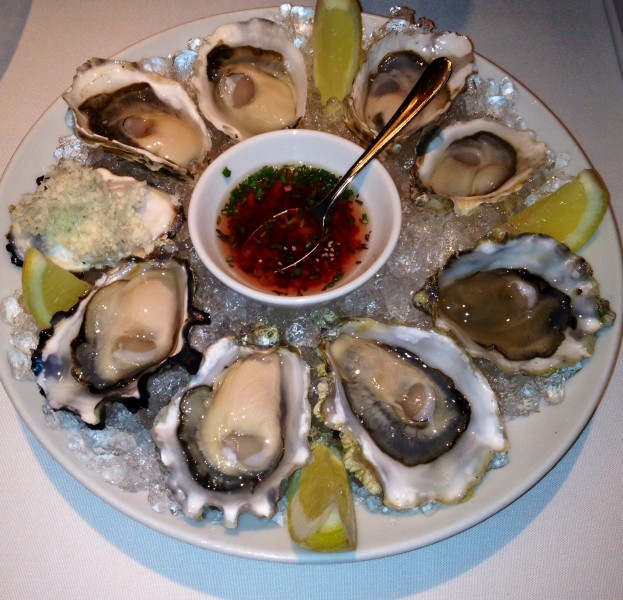 Chef's Creek, Komo Gway, Kusshi and Read Island Oysters - Blue Water Cafe, Vancouver