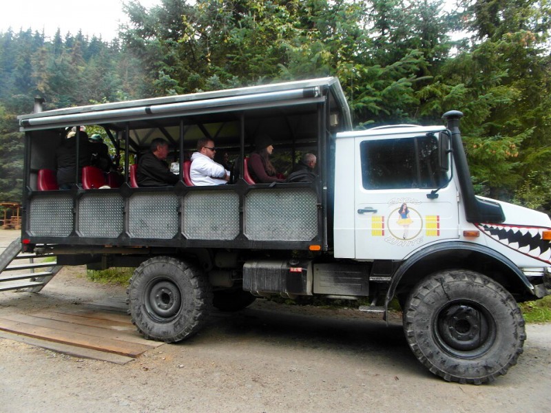 Unimog open-air all-terrain vehicle - Skagway Alaska