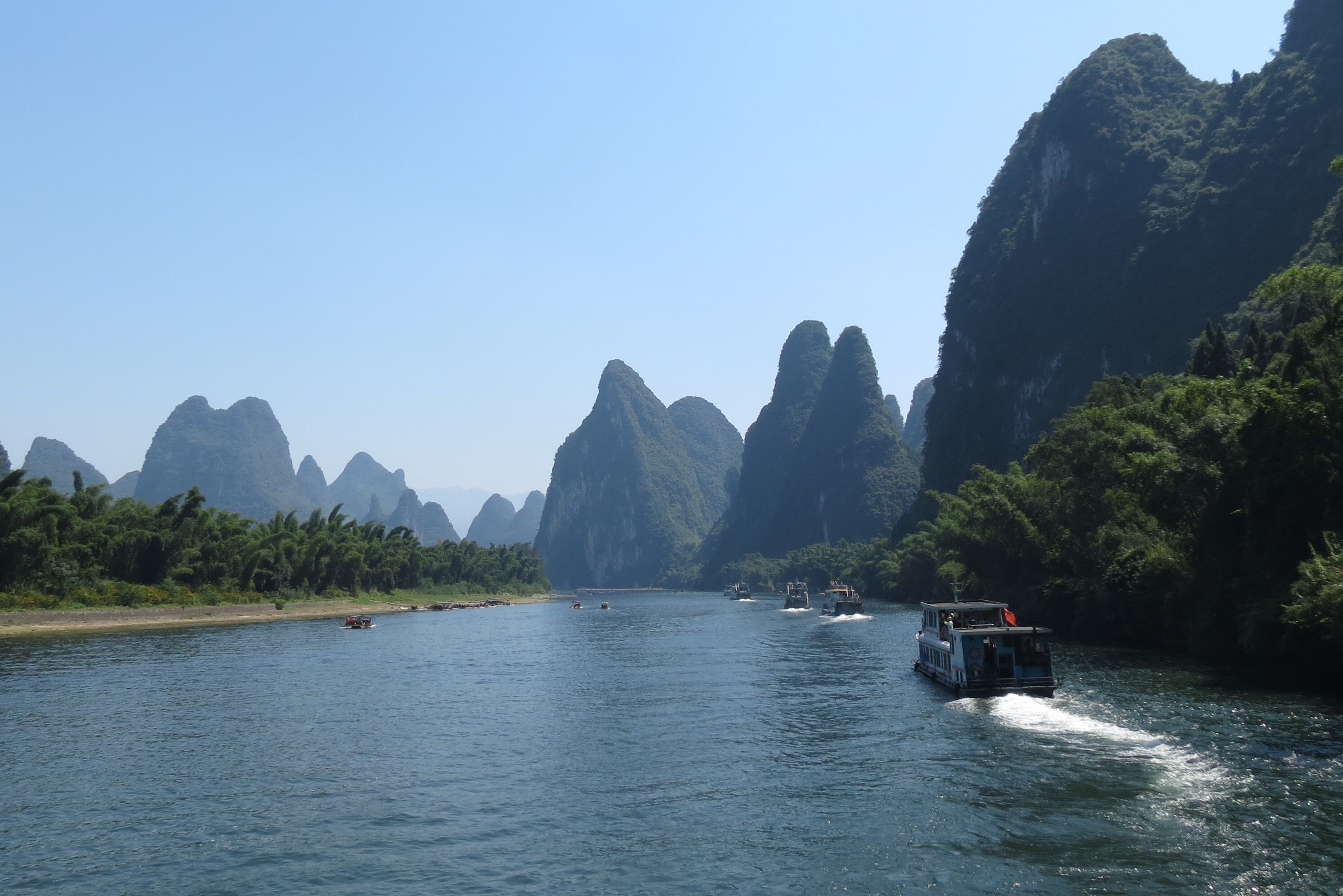 Cruising the Li River near Guilin in China ~ The Art of Travel Preparation