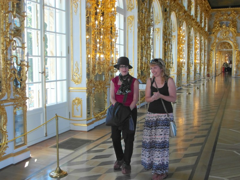 Pushkin, Russia near Saint Petersburg - Catherine's Palace and the Amber Room