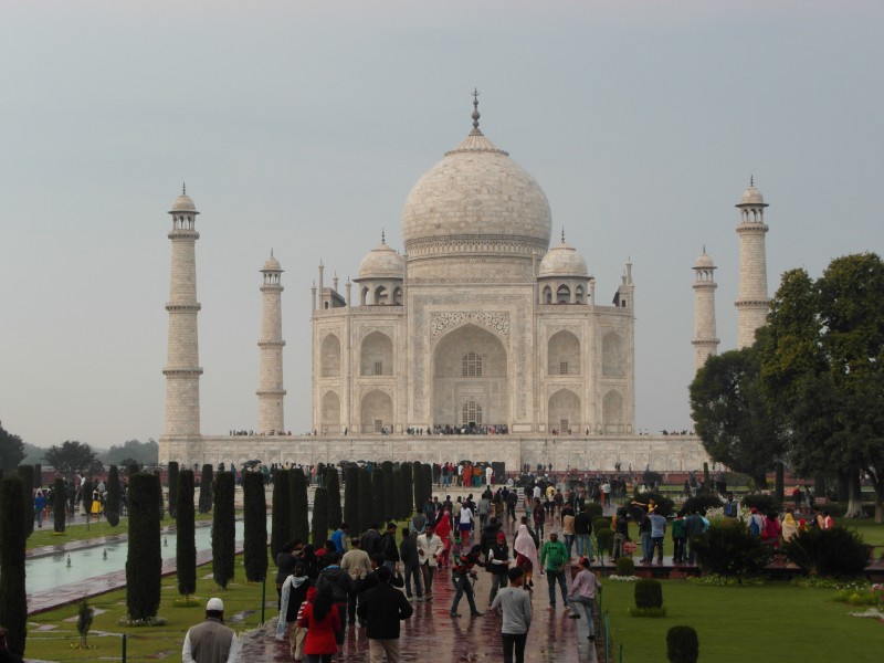 India travel : the Taj Mahal in Agra