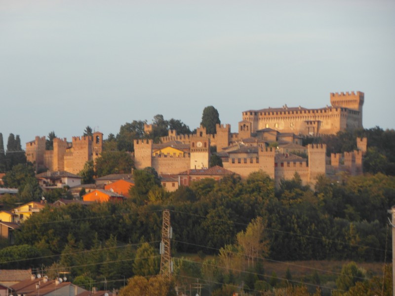 Castle of Gradara in the Marches of Italy