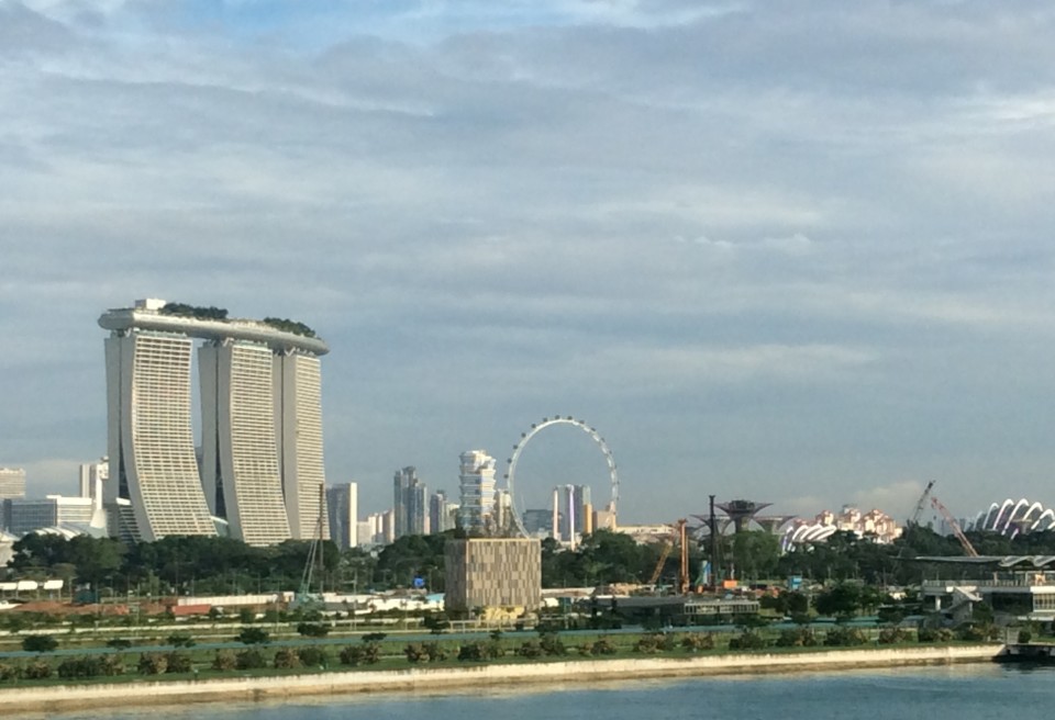 Singapore boasts the world's most expensive building, the Marina Bay Sands Resort
