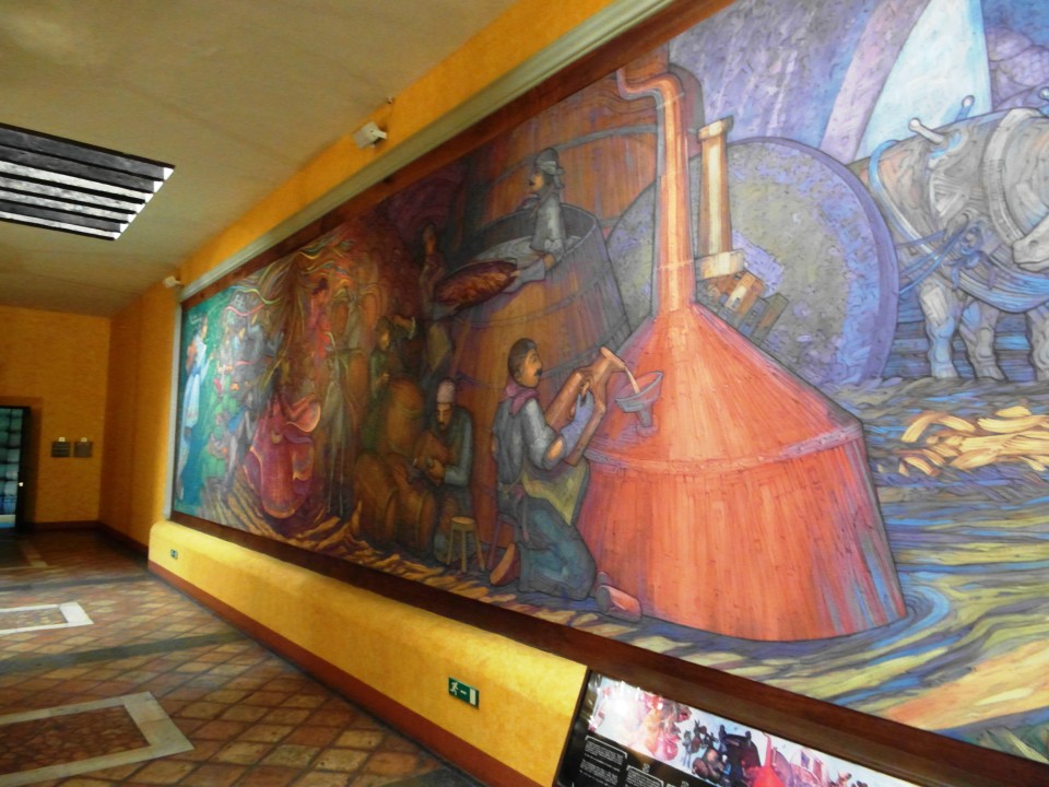Jose Cuervo La Rojena - Mural