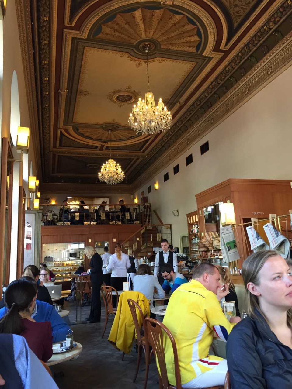 Cafe Savoy in Prague - the main room