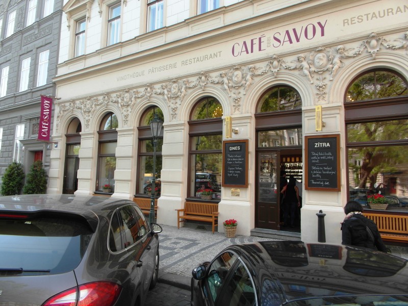 Prague Cafes : Cafe Savoy