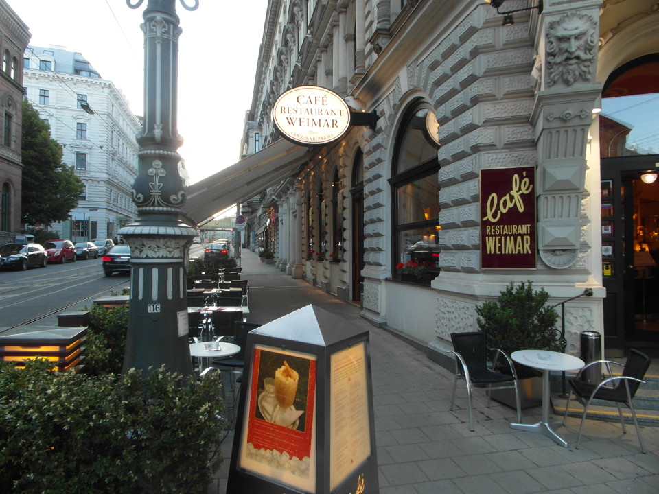 Vienna cafes and coffee houses : Cafe Weimar