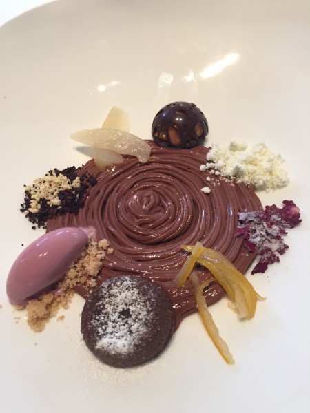 Jean-Georges' Chocolate Tasting Plate (of splendors)