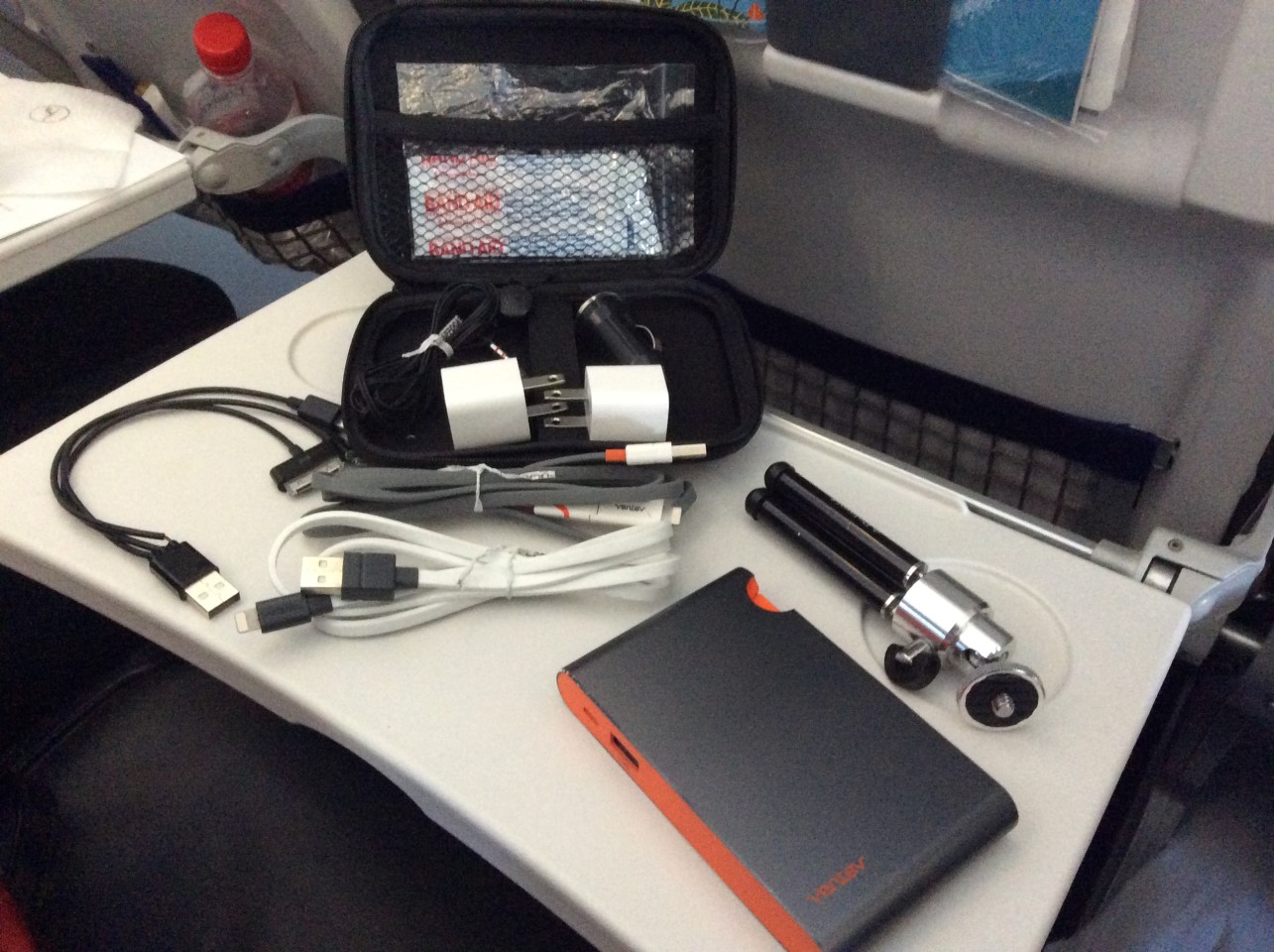 The Art of Travel Preparation ~ What's in my travel bag? Ventev mobile accessories and battery chargers are a must for us 