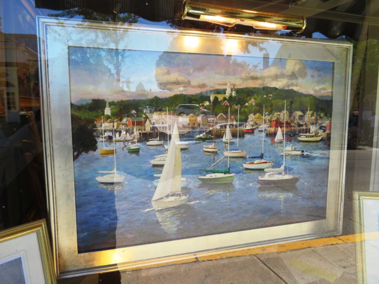 Emerson Inn by the Sea : One of many art galleries in Rockport MA
