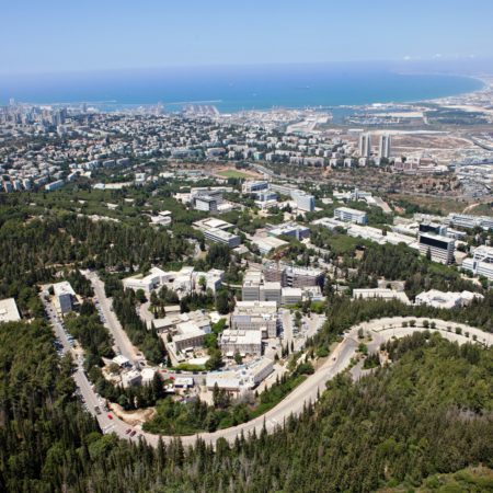 Technion : Technion Campus Overlooking Haifa City and Bay