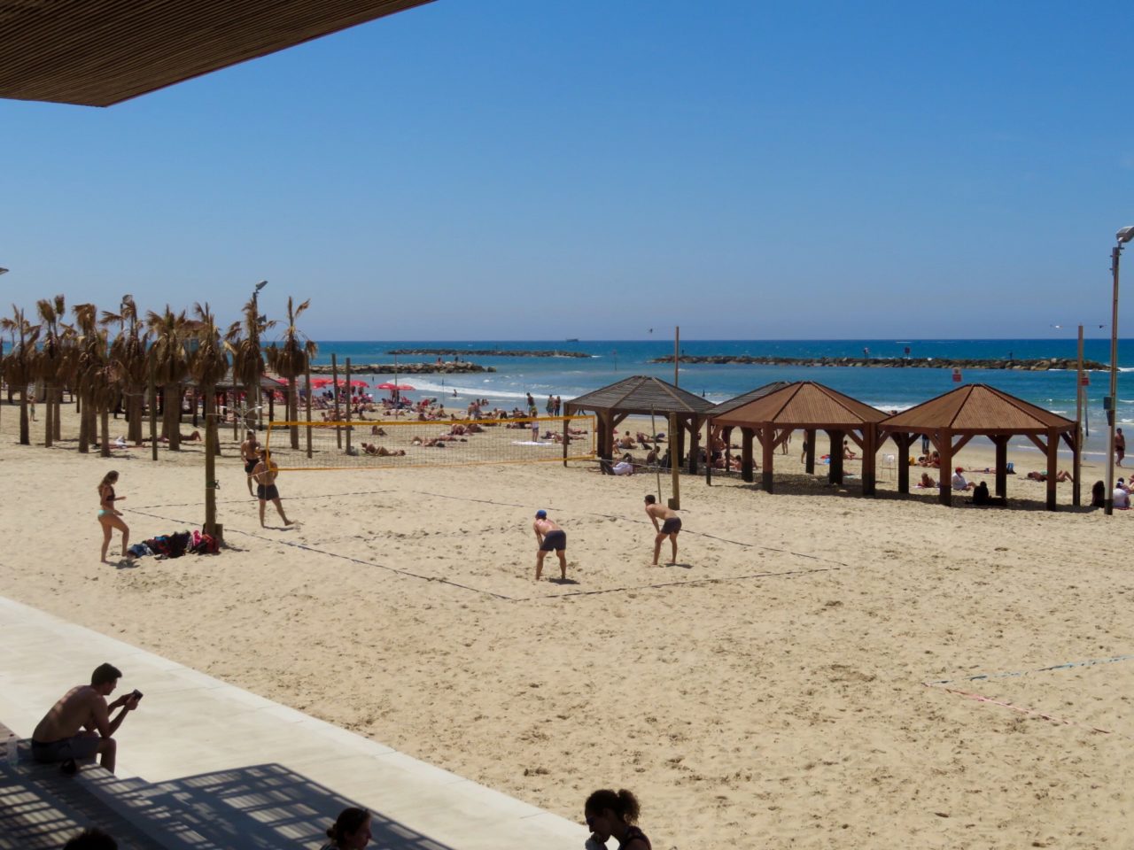 Tel Aviv Beach : Frishman Beach