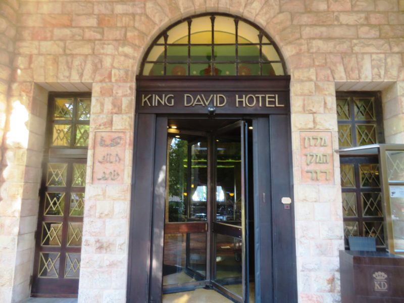 King David Hotel, Jerusalem Israel
