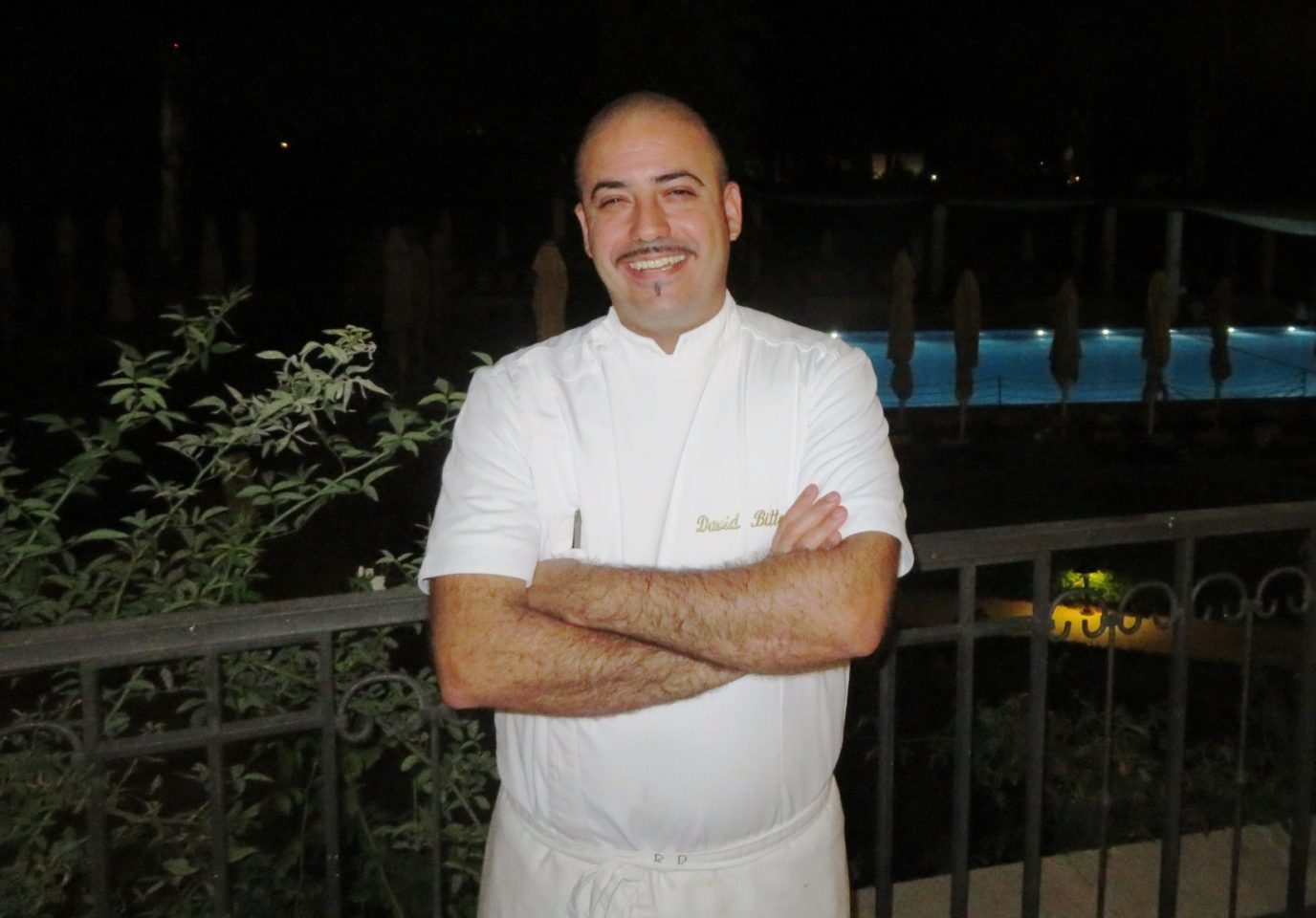 David Bitton, Executive Chef at La Regence Restaurant of the King David Hotel in Jerusalem Israel
