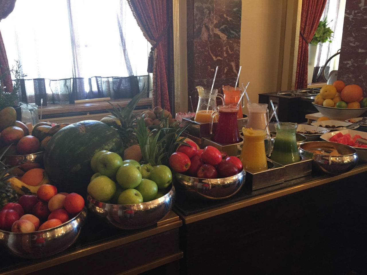 King David Hotel, Jerusalem Israel - Savor a fresh healthy breakfast