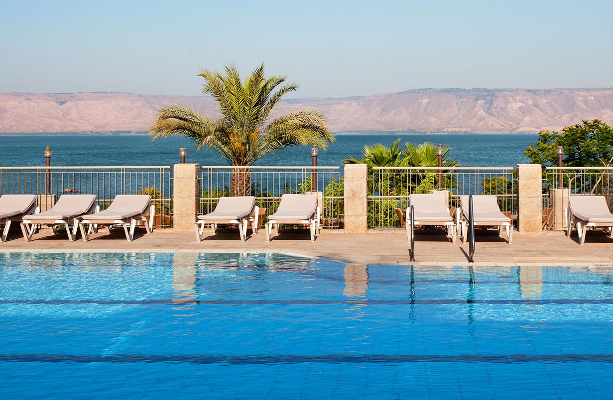 Vacationing in Israel ... The Scots Hotel in Tiberias