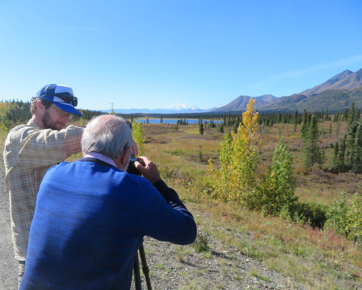 Landscape photography lession during our Alaska Cruise with Princess Cruises