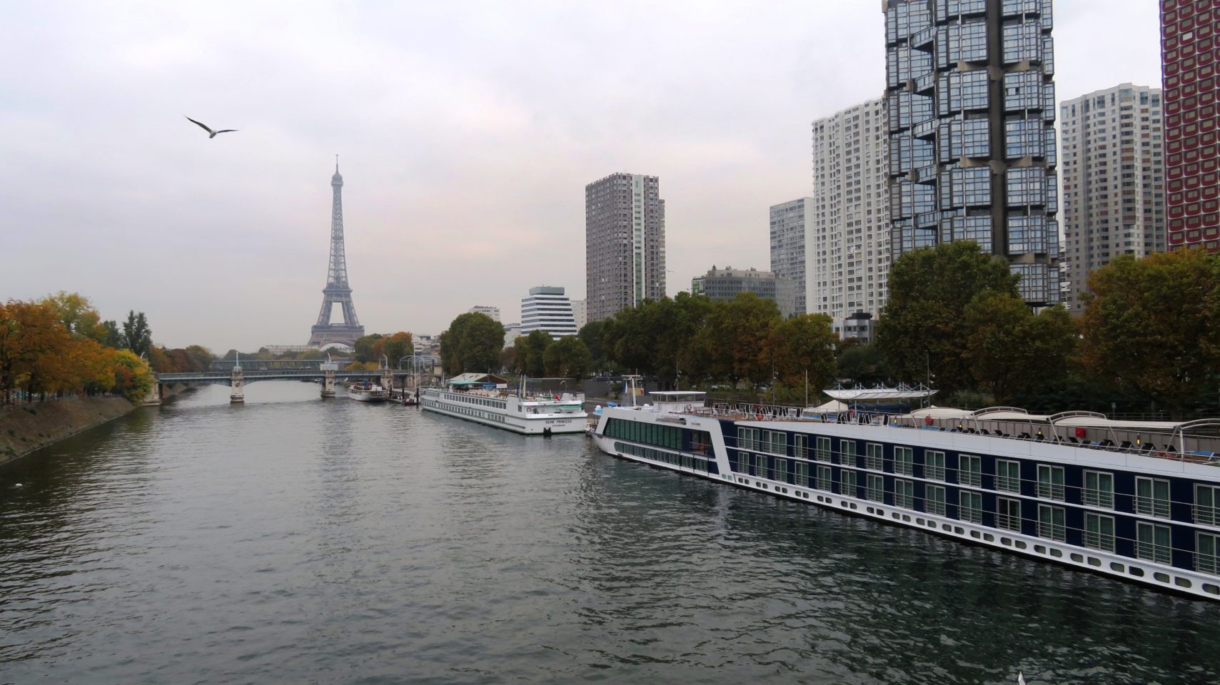 AmaLegro River Cruise Ship Docked in Paris, France ~ Paris and Normandie AMAWaterways Cruise