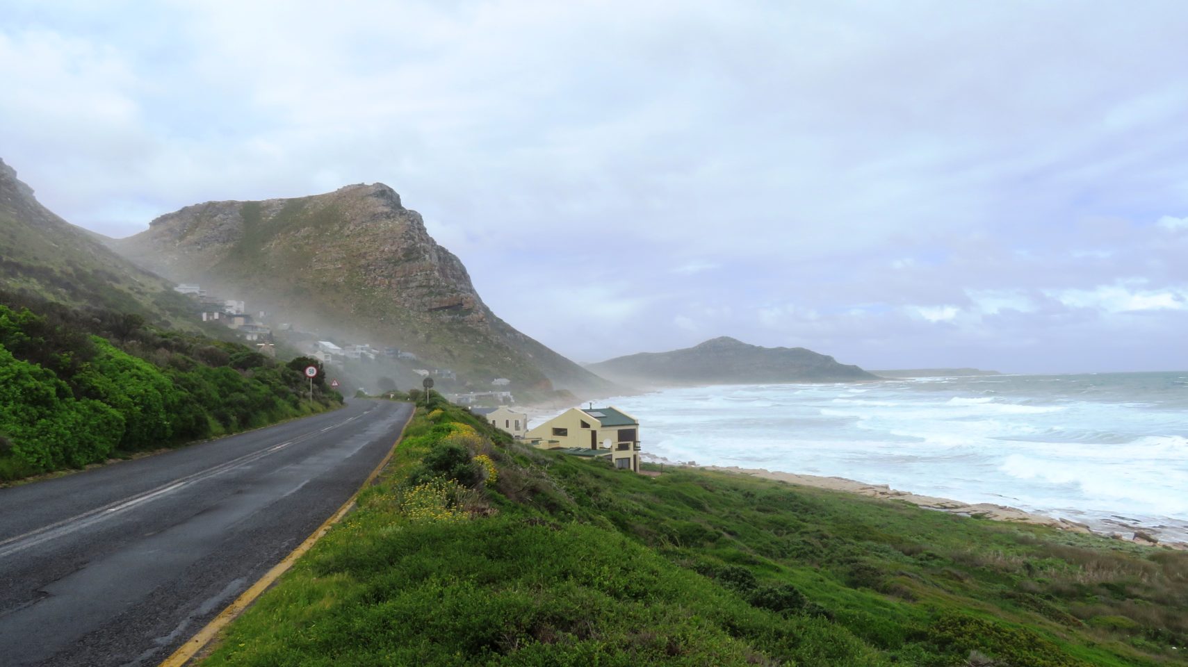 Aptly named "Misty Cliffs", this fishing village nestled in the hillside with its rockeries, wild flowers and wild ocean is quintessential Cape Peninsula
