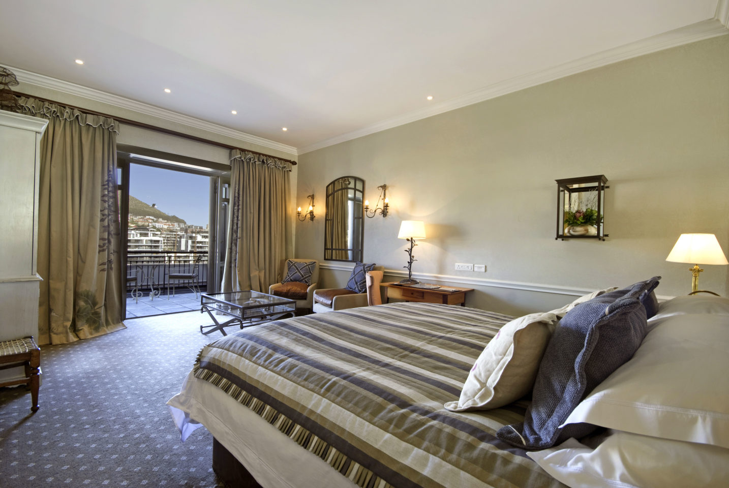 Guestroom at the Cape Grace Hotel in Cape Town, South Africa