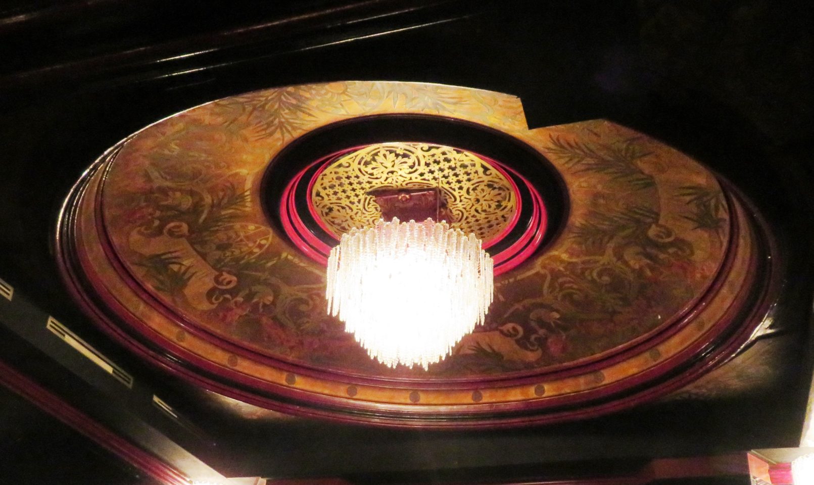 The magnificent cupola of the Paradis Latin cabaret ~ Paris, France