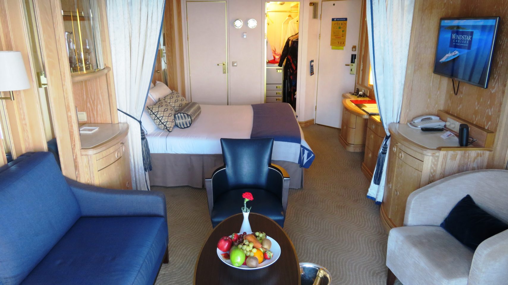 Windstar Cruises Star Legend ~ Balcony Suite stateroom