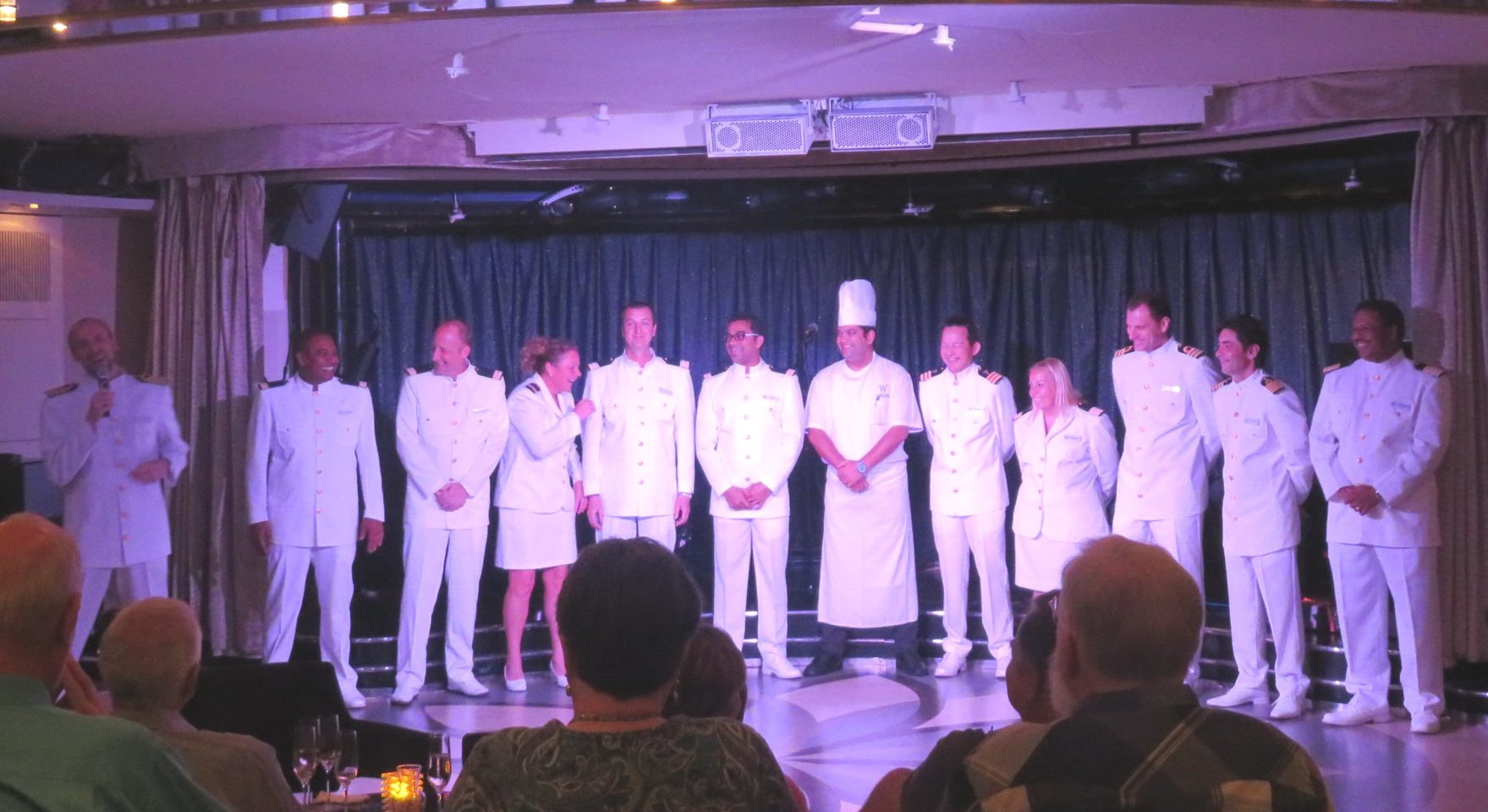Windstar Cruises ~ The warm and friendly Star Legend Senior Officers 