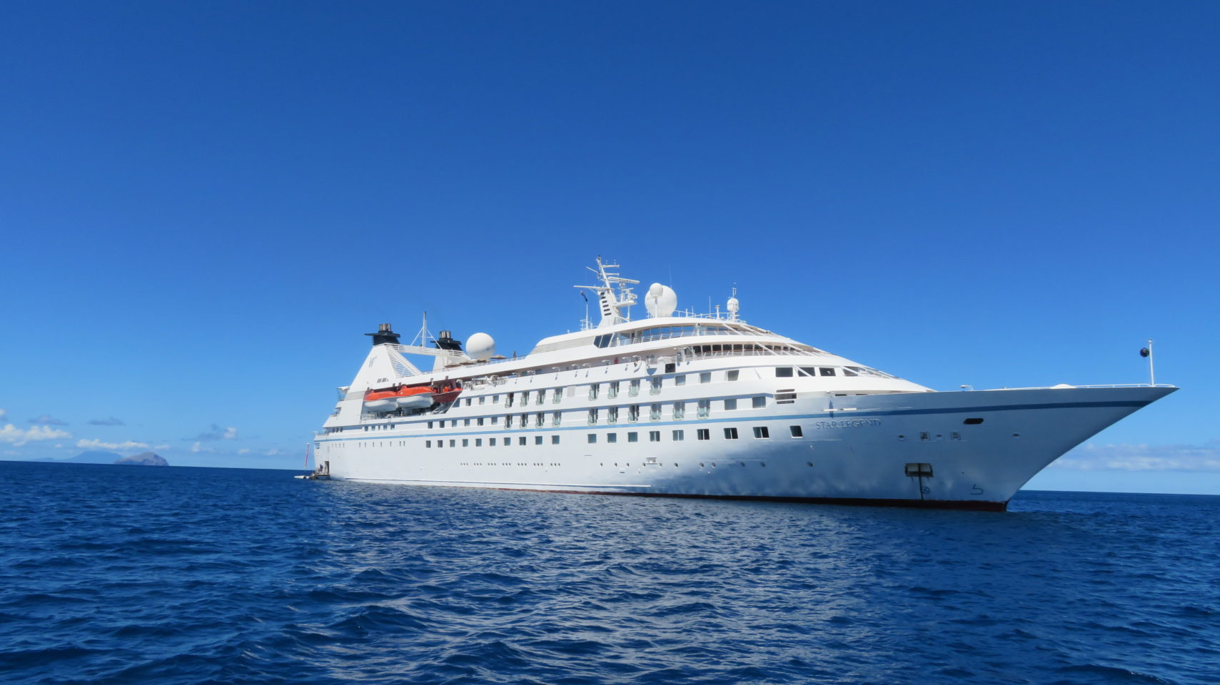 Windstar Cruises Star Legend in Montserrat