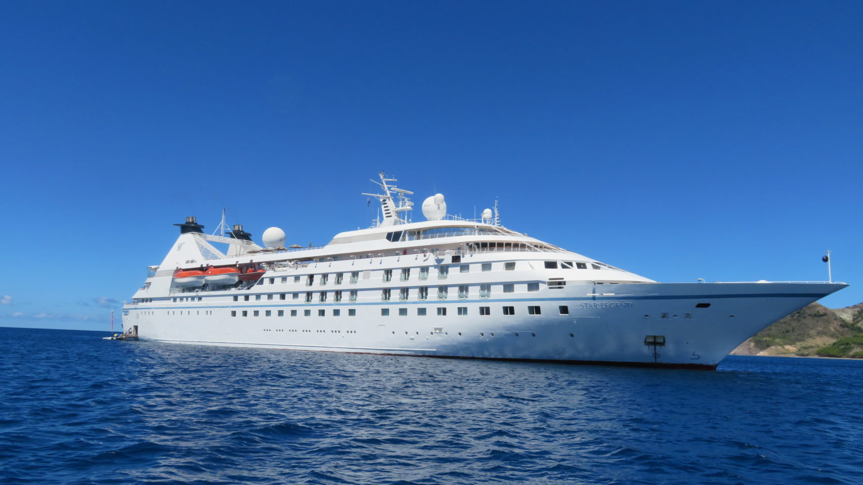 Windstar Cruises ~ Star Legend in the Caribbean