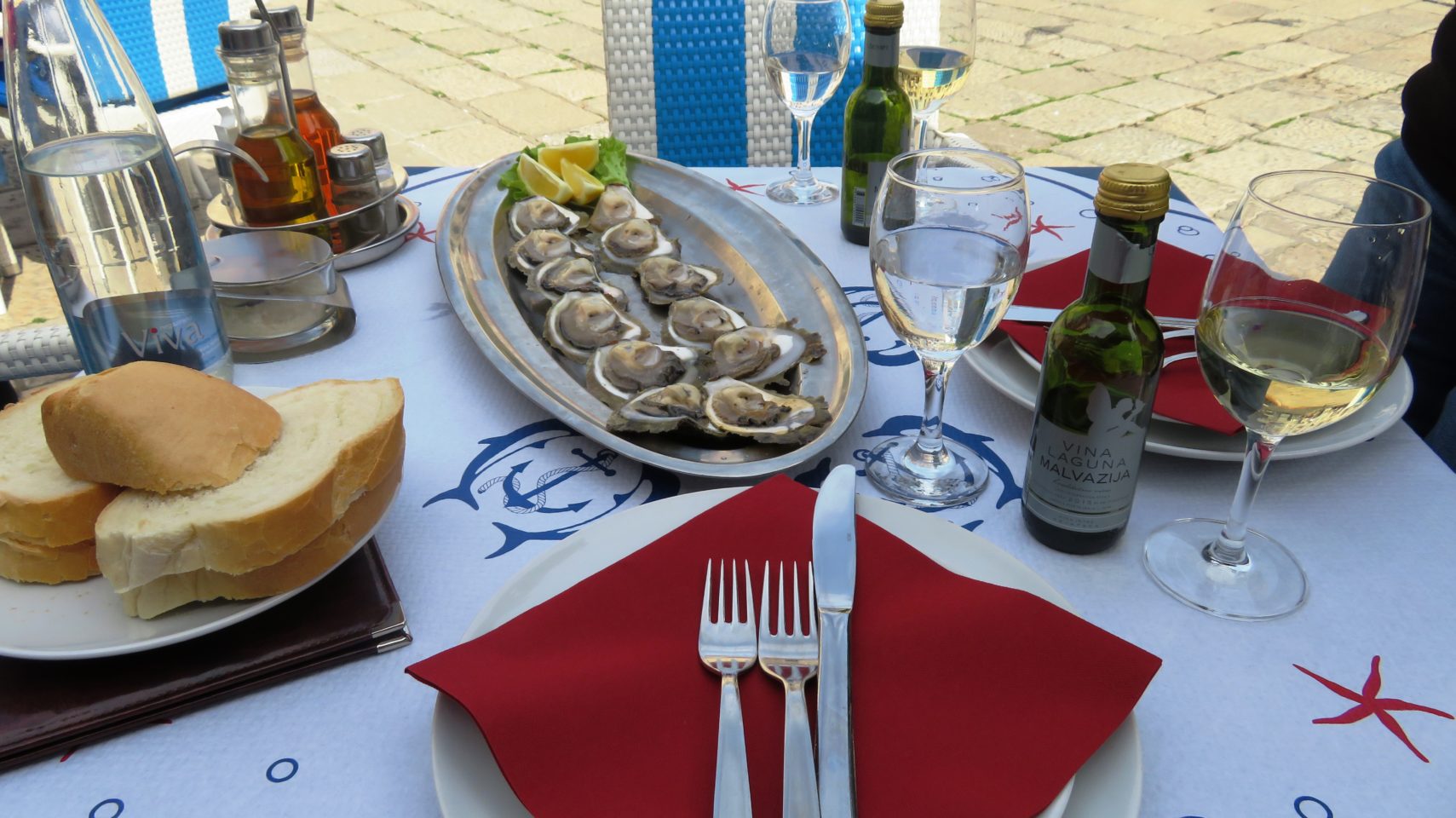 VIKING OCEAN CRUISES ~ Fresh Oysters in Dubrovnik, Croatia