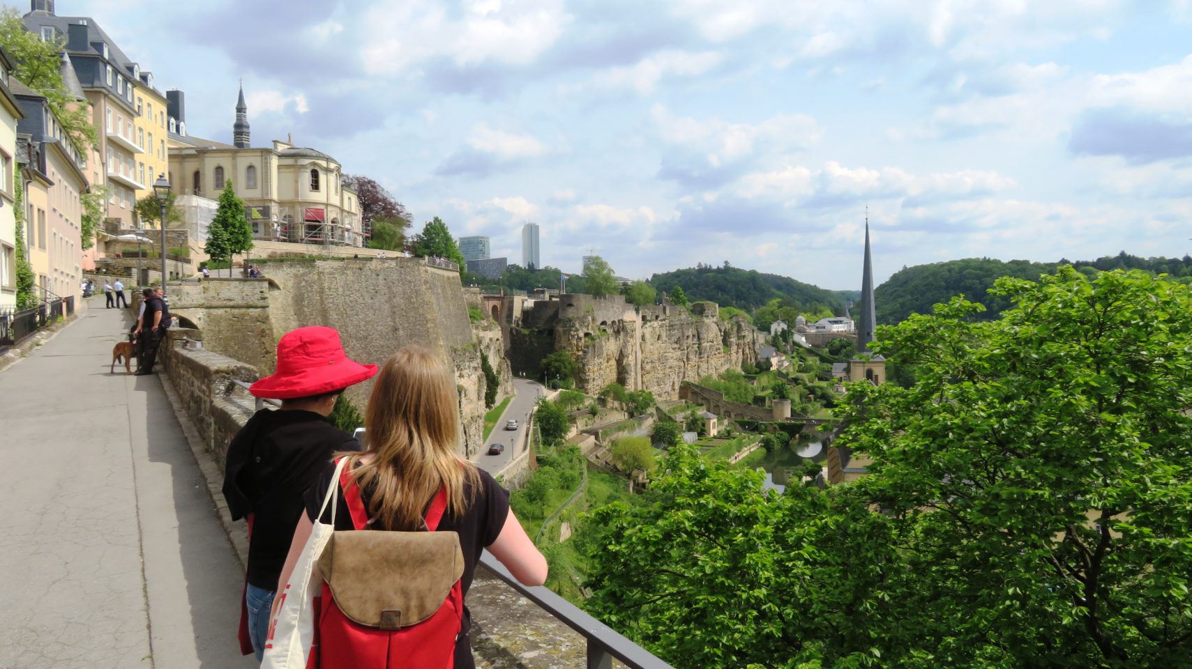The remaining fortifications of Luxembourg City, Luxembourg