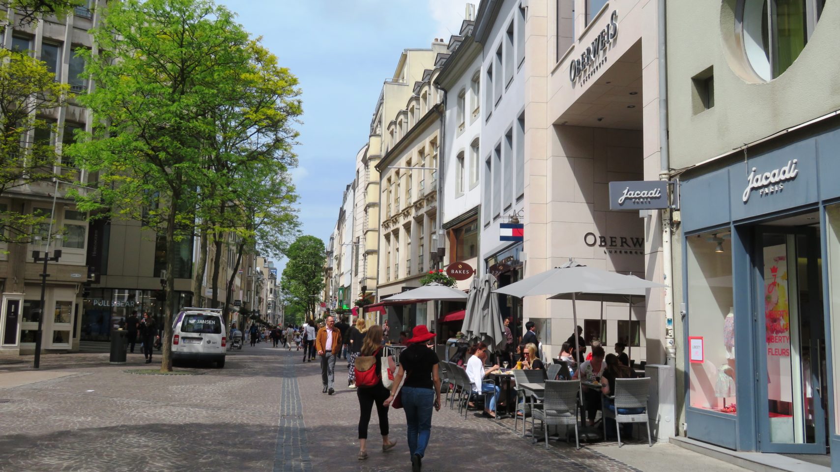Grand Rue of Luxembourg City, Luxembourg