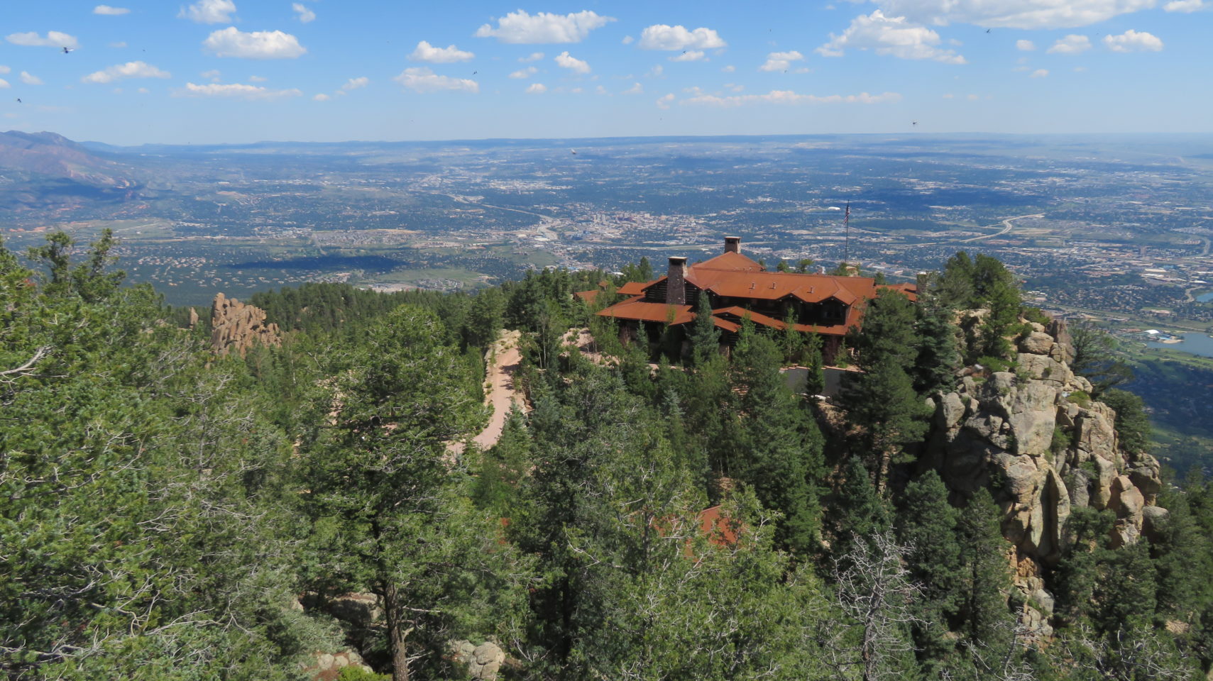 Cloud Camp, 3,000 feet above the main campus of The Broadmoor Resort & Spa