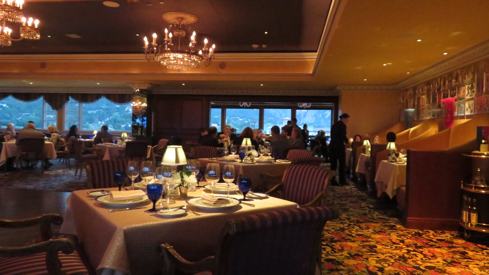 The <em><strong>Penrose Room</strong></em> restaurant at <em><strong>The Broadmoor</strong></em> Resort
