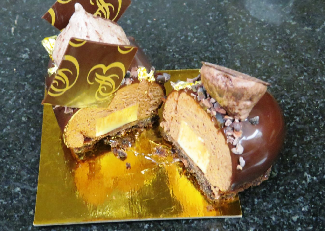 Culinary Excellence at <em><strong>The Broadmoor</strong> </em>~ a truly divine Chef Adam <em>patisserie</em> creation full of flavors that surprise and delight throughout the entire chocolate experience