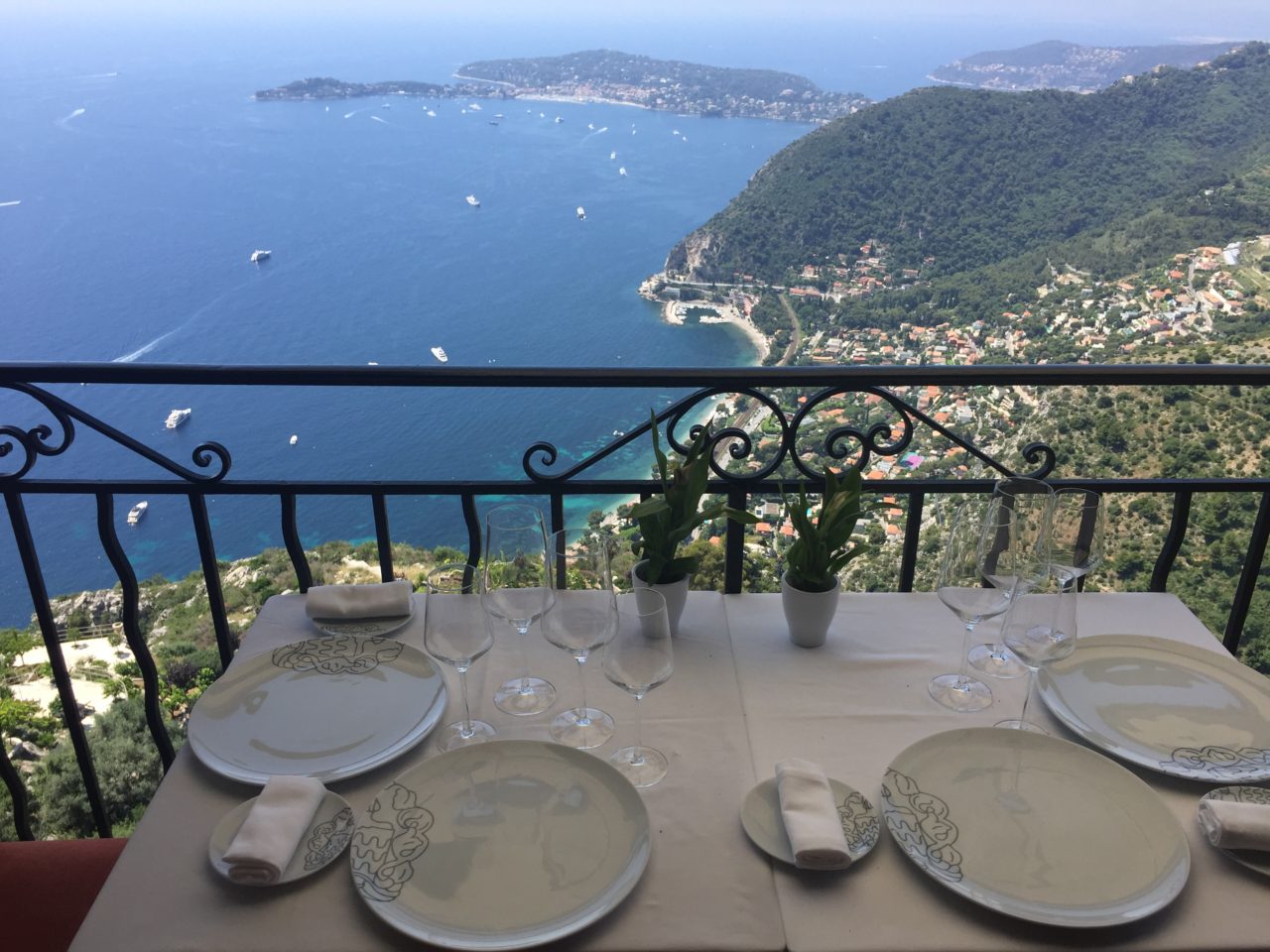 Lunch at Chateau Eza in Eze near Nice ~ When in Nice, we live to eat !