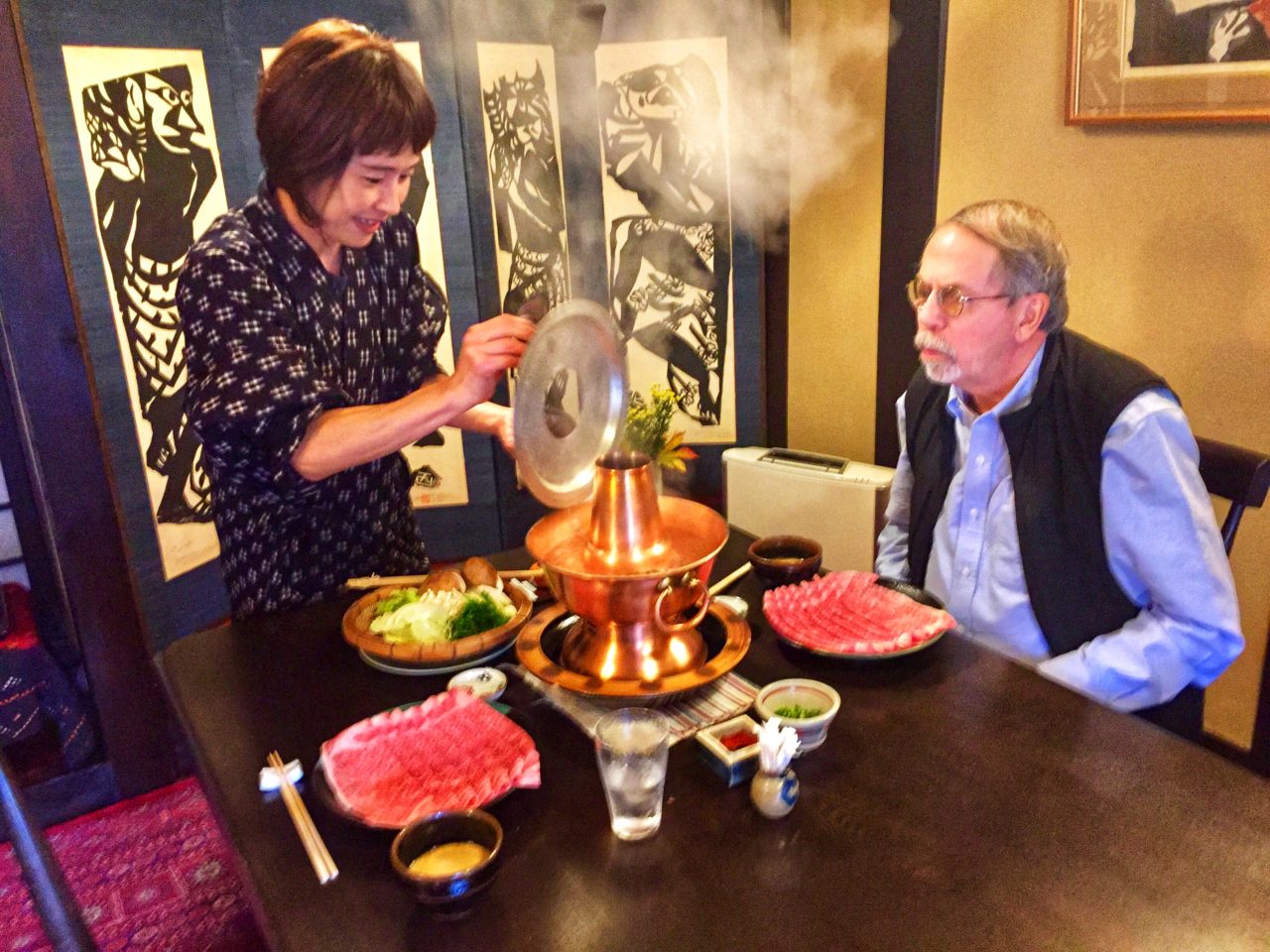 Japan Culinary Experiences ~ Shabu-shabu at Junidanya Restaurant in Kyoto