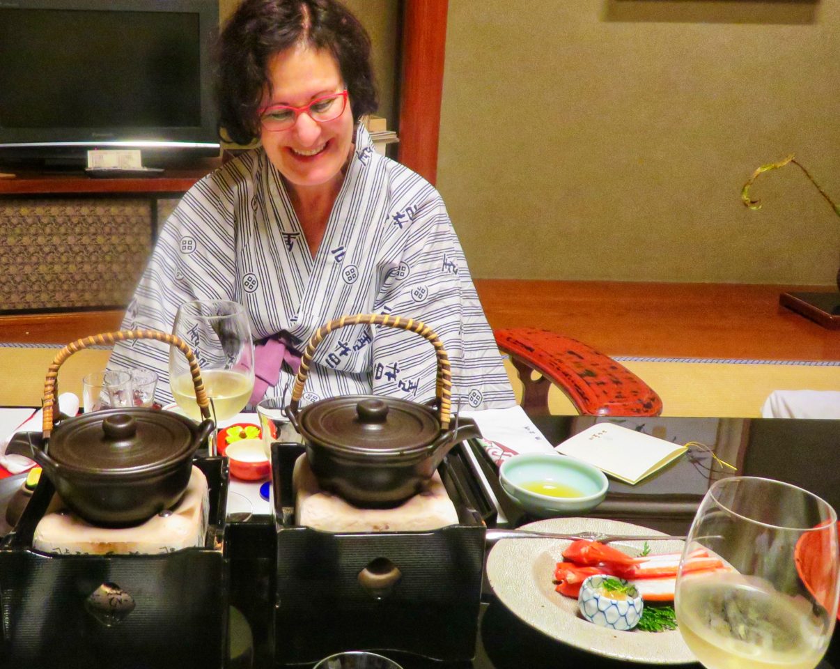 Japan Favorite Experiences ~ Enjoying a seasonal kaiseki gourmet dinner at Nishimuraya Honkan ryokan